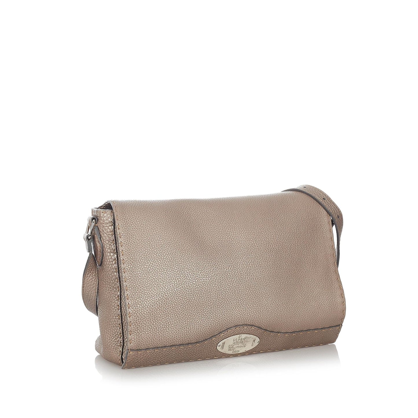 Fendi Selleria Leather Crossbody Bag (26891)
