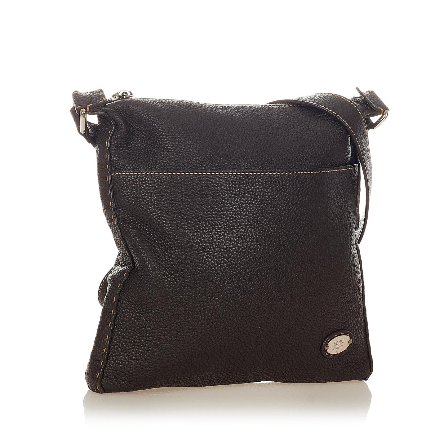 Fendi Selleria Leather Crossbody Bag (33999)