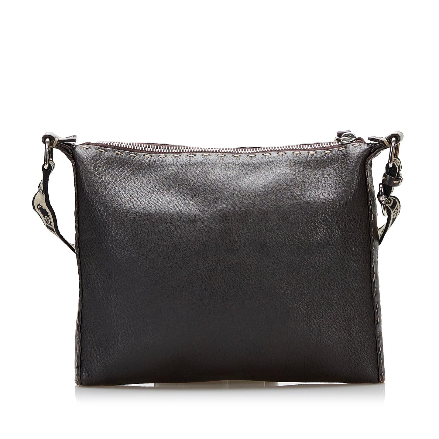 Fendi Selleria Leather Crossbody Bag (36824)