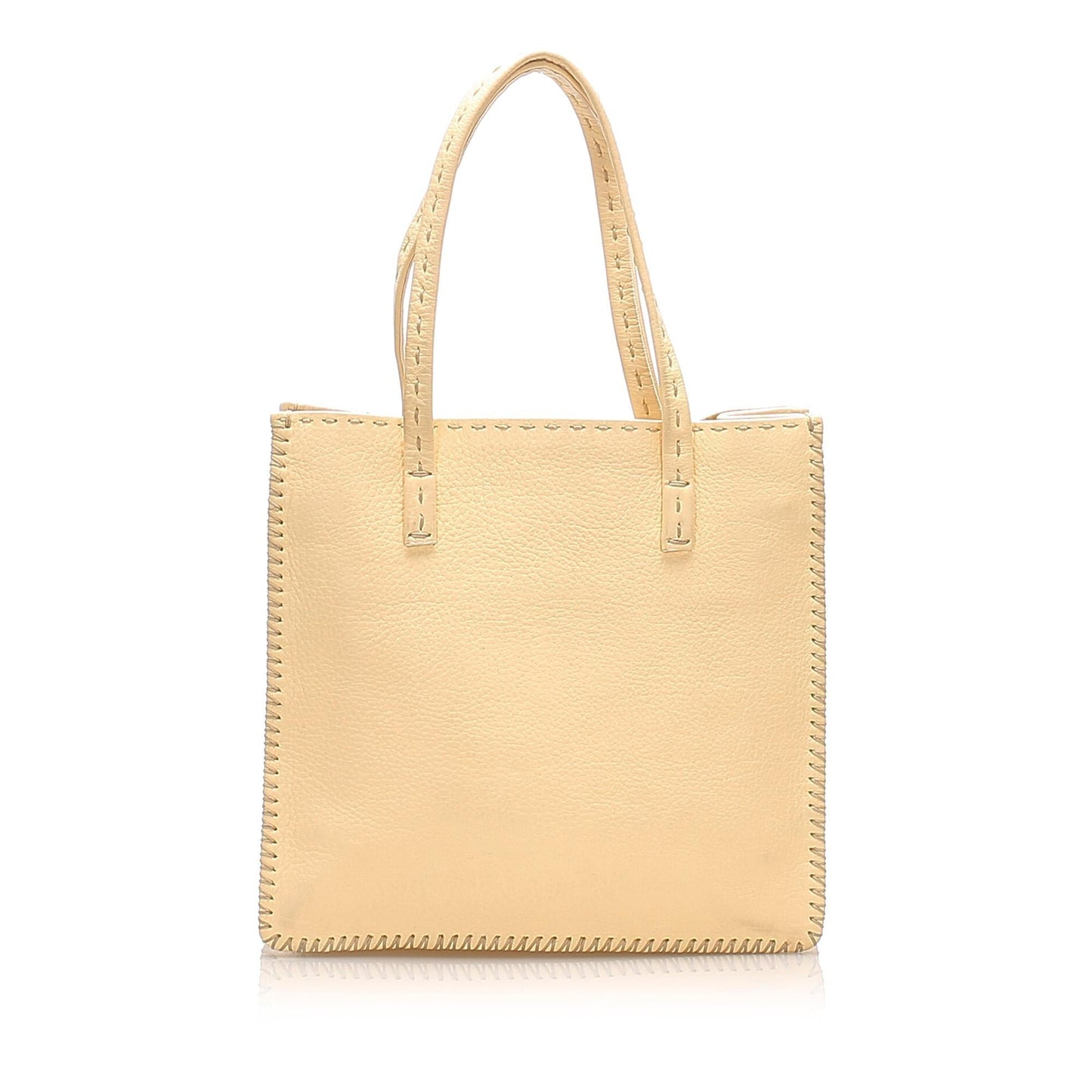Fendi Selleria Leather Handbag (15496)