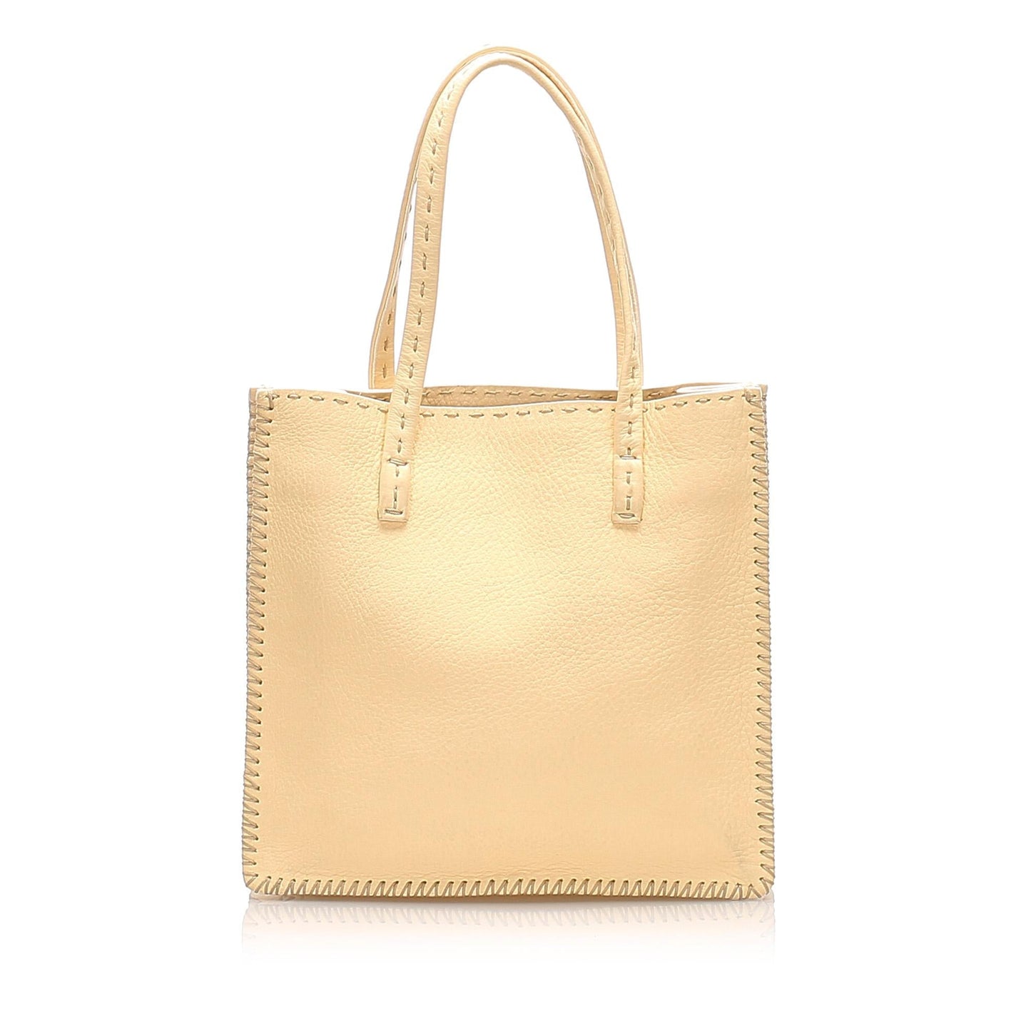 Fendi Selleria Leather Handbag (15496)