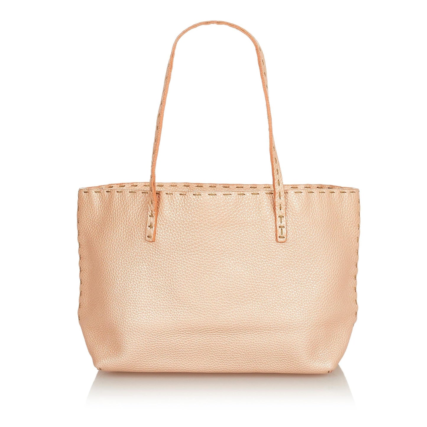 Fendi Selleria Leather Handbag (25883)
