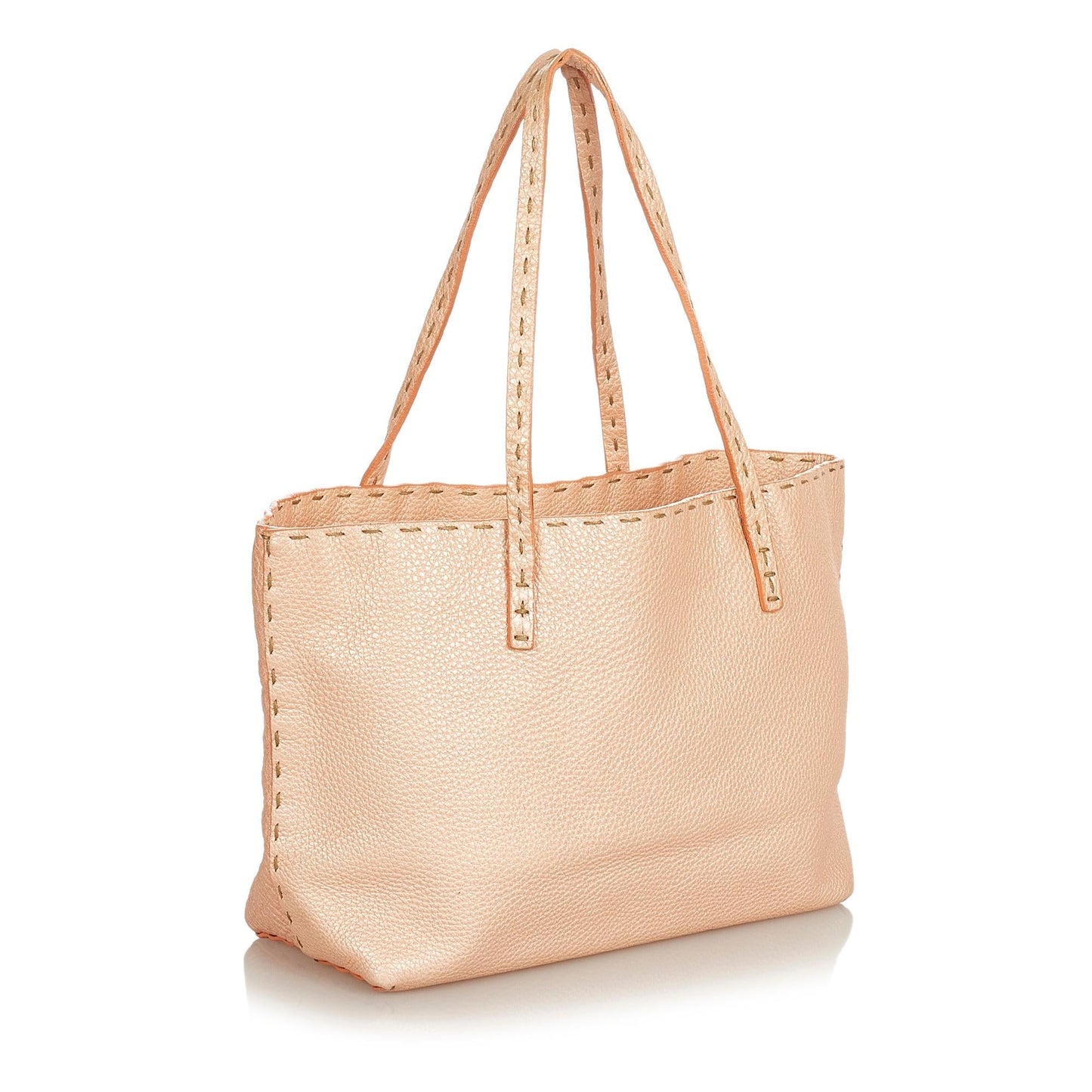 Fendi Selleria Leather Handbag (25883)