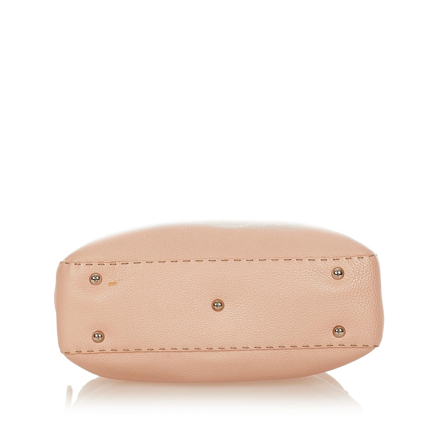Fendi Selleria Leather Handbag (26621)