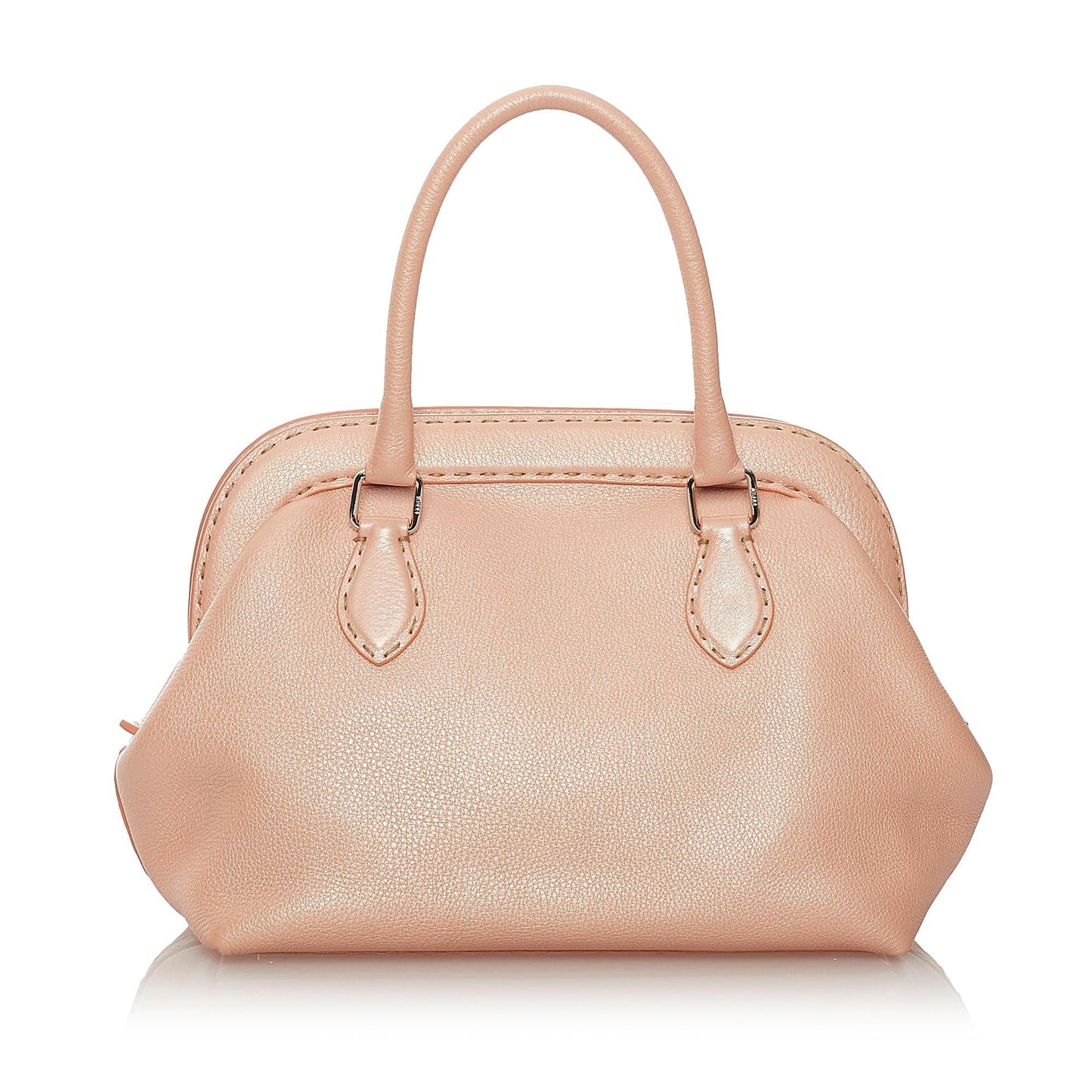 Fendi Selleria Leather Handbag (27467)