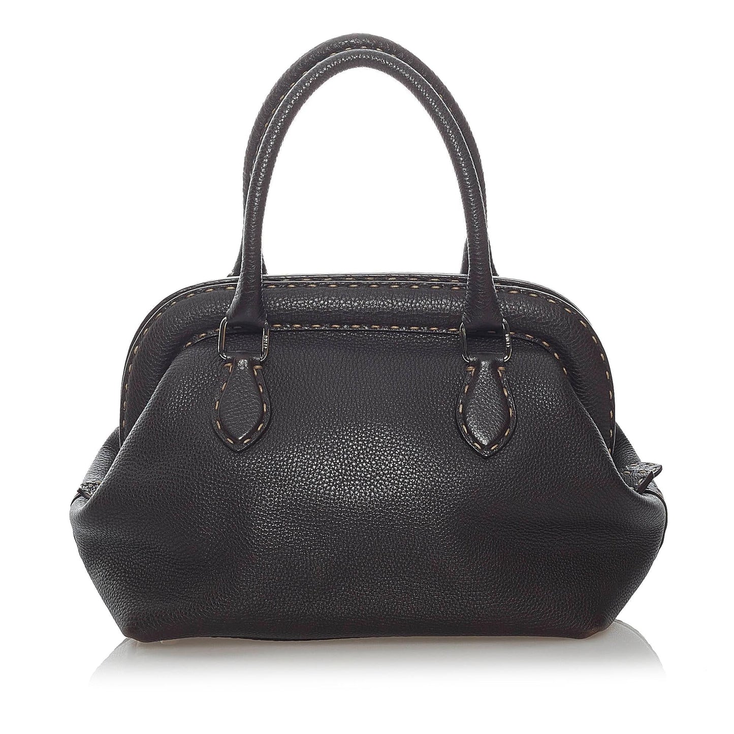 Fendi Selleria Leather Handbag (30990)