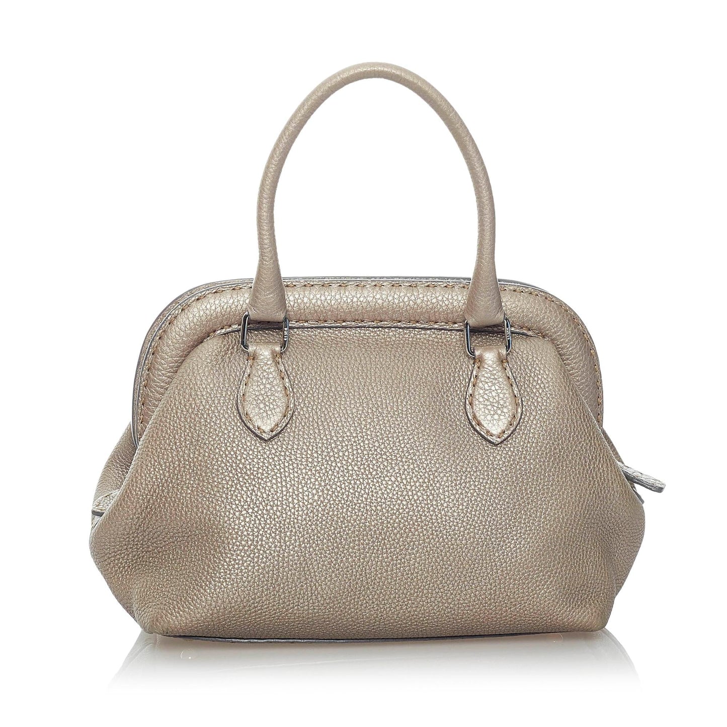 Fendi Selleria Leather Handbag (31221)