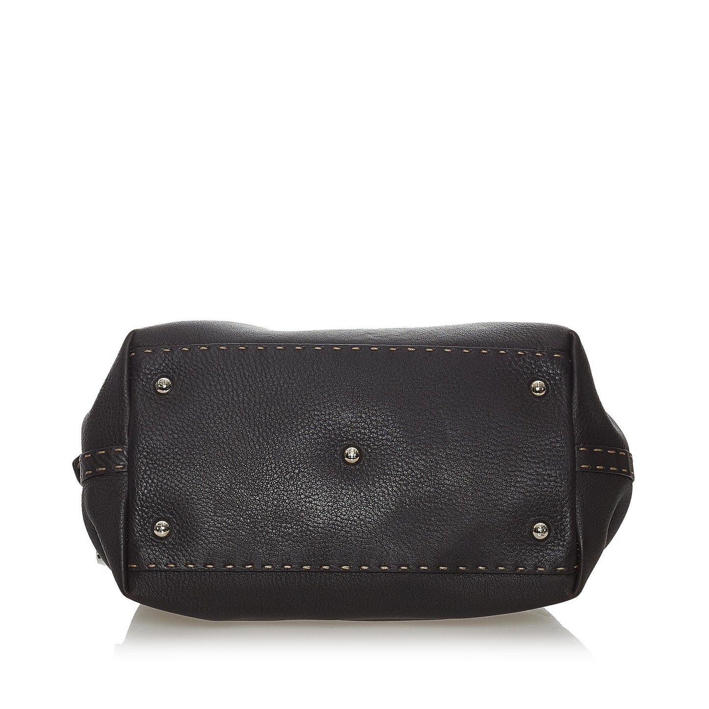 Fendi Selleria Leather Handbag (37727)