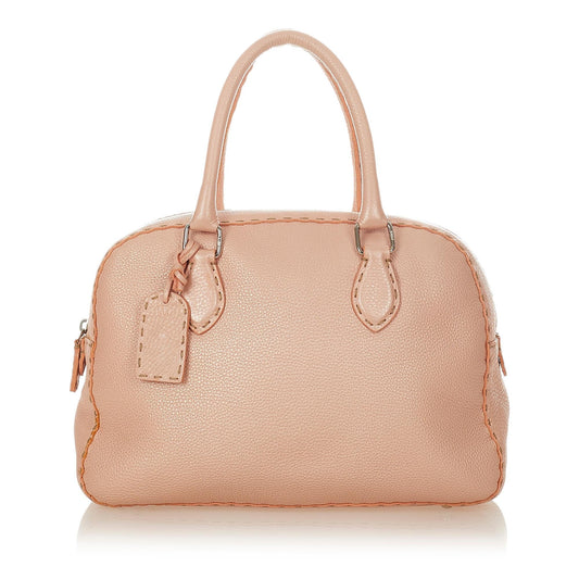Fendi Selleria Leather Handbag (g5Ceks)