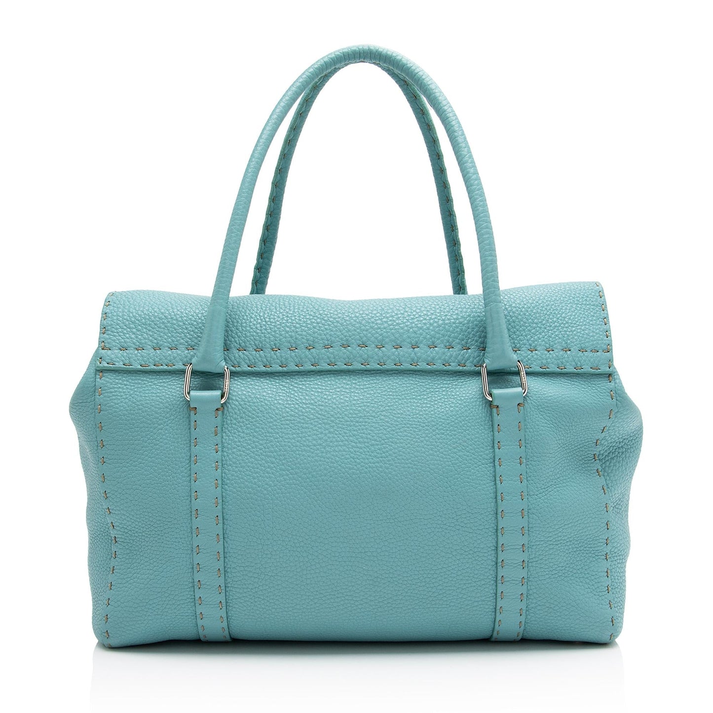 Fendi Selleria Leather Linda Large Satchel