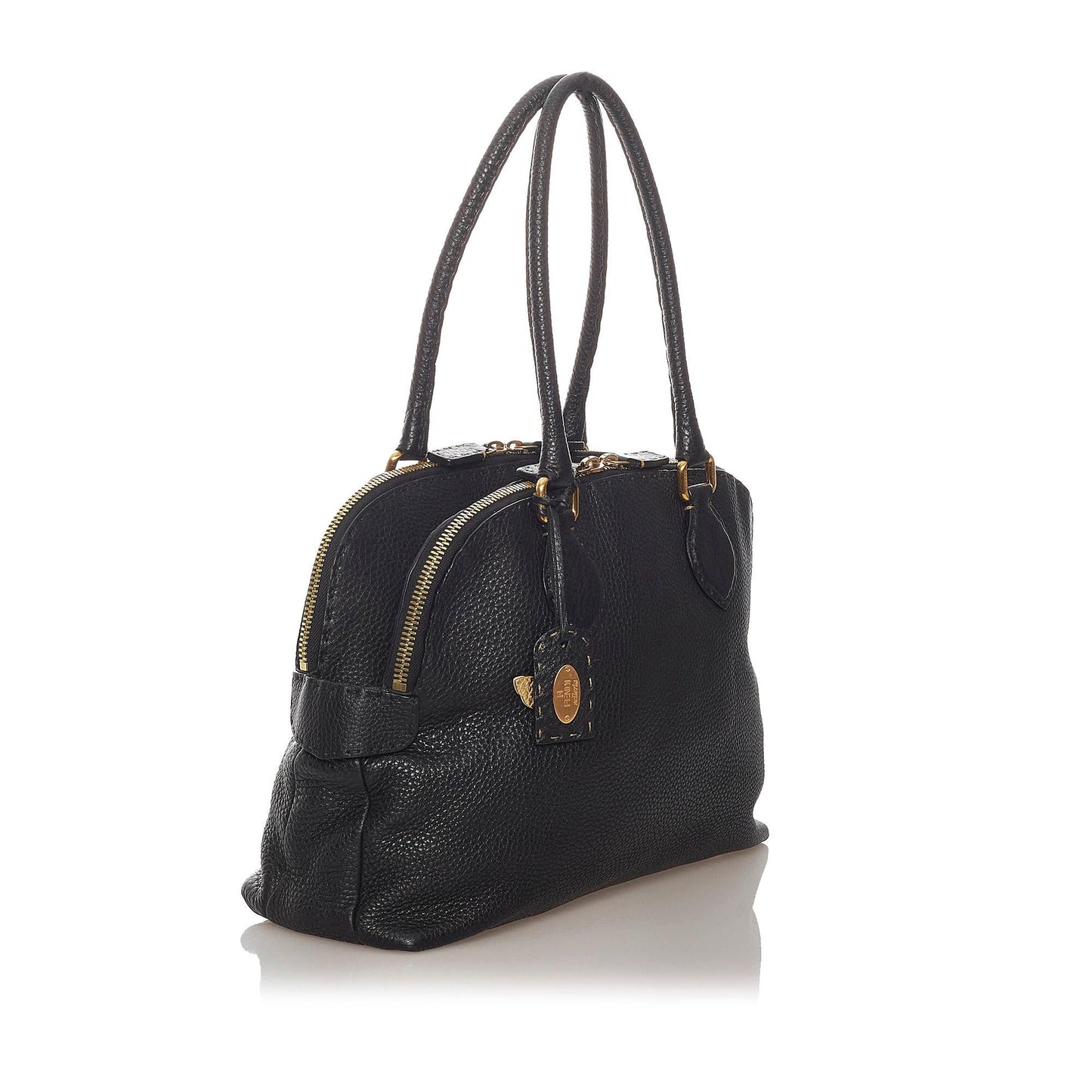 Fendi Selleria Leather Shoulder Bag (27721)