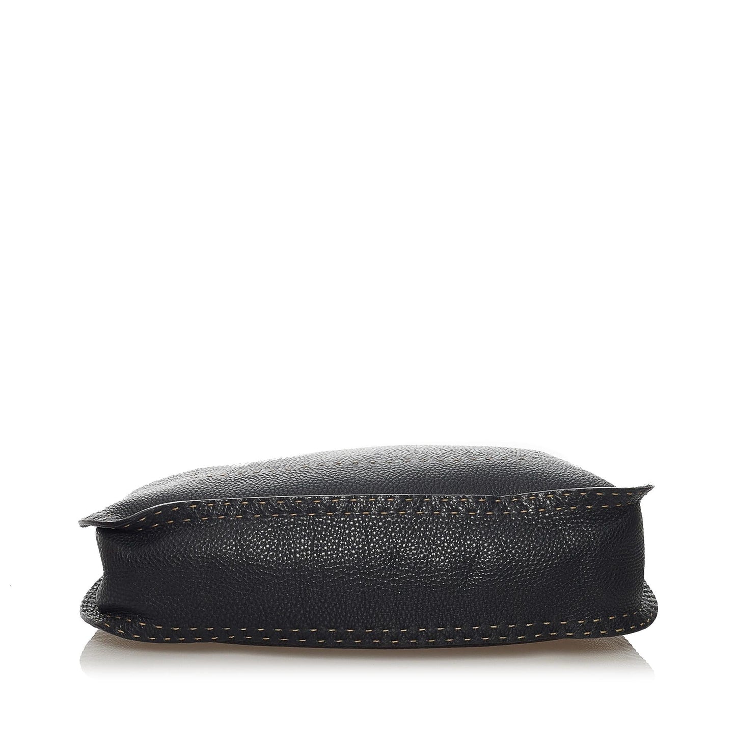 Fendi Selleria Leather Shoulder Bag (29296)