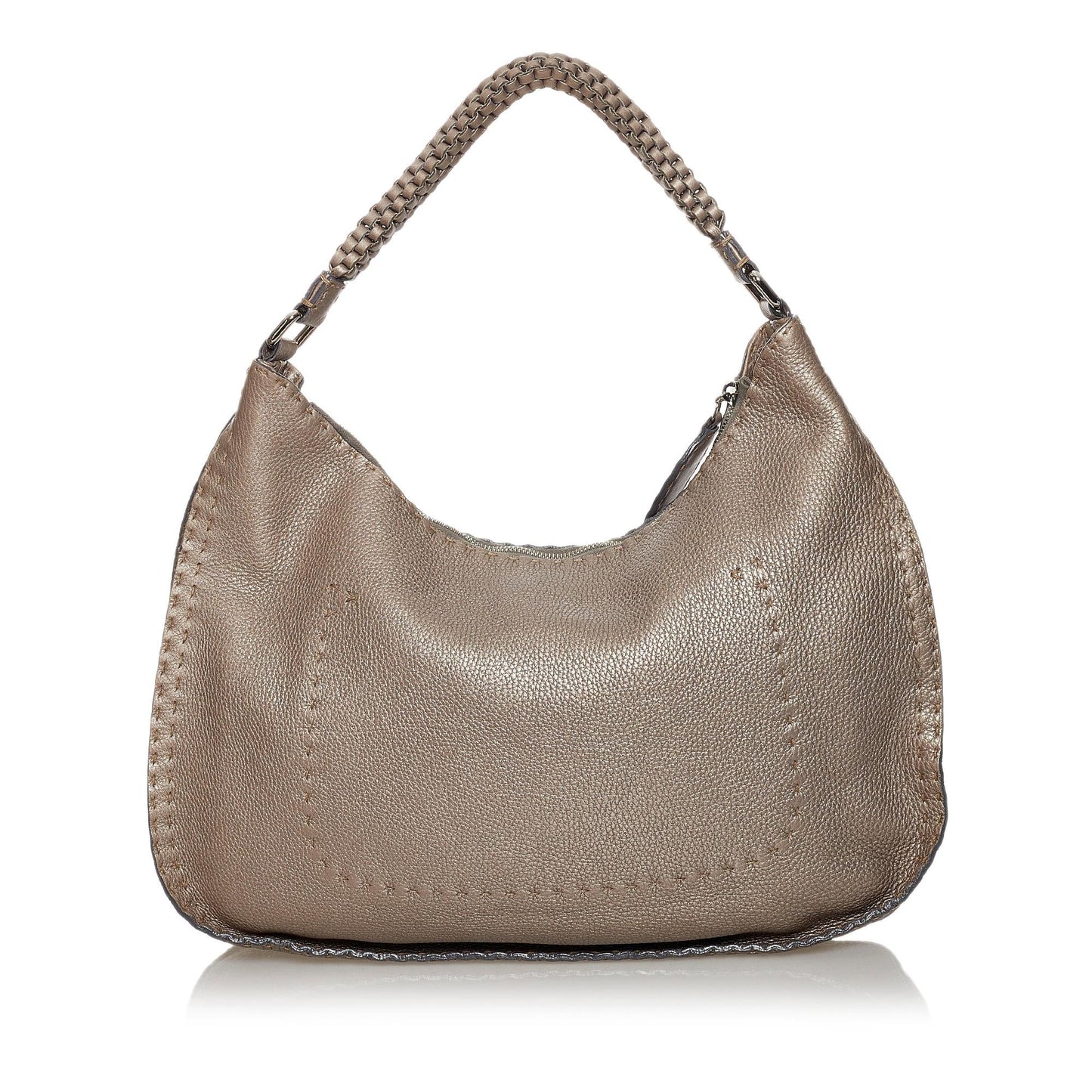 Fendi Selleria Leather Shoulder Bag (31256)