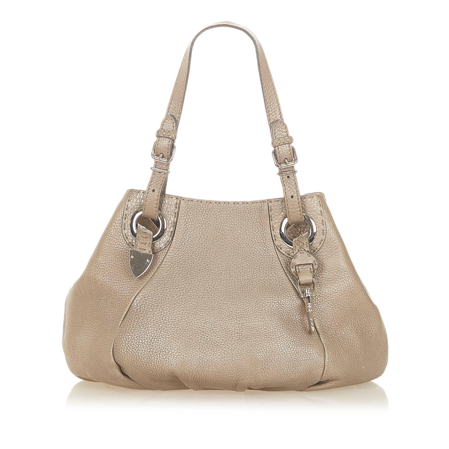 Fendi Selleria Leather Shoulder Bag (31688)