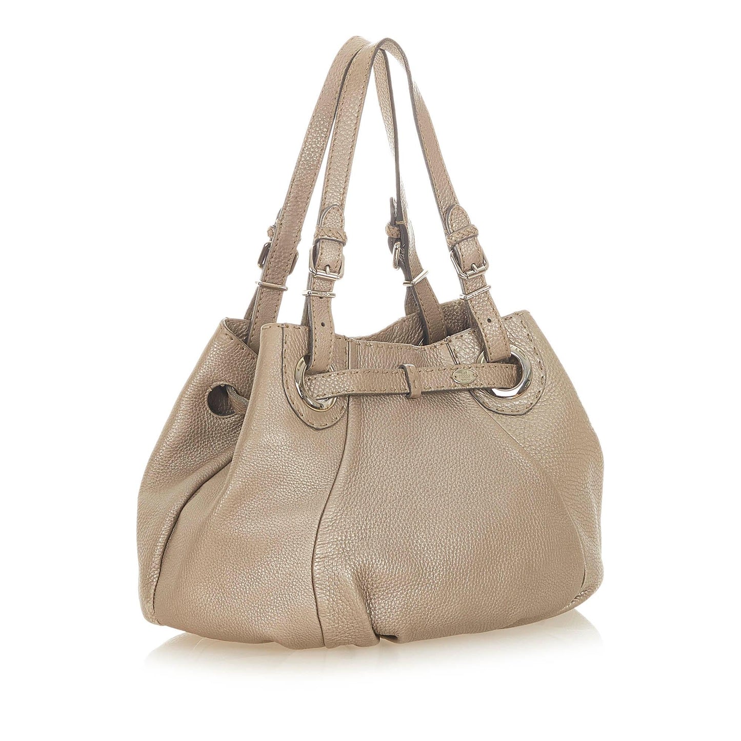 Fendi Selleria Leather Shoulder Bag (31688)