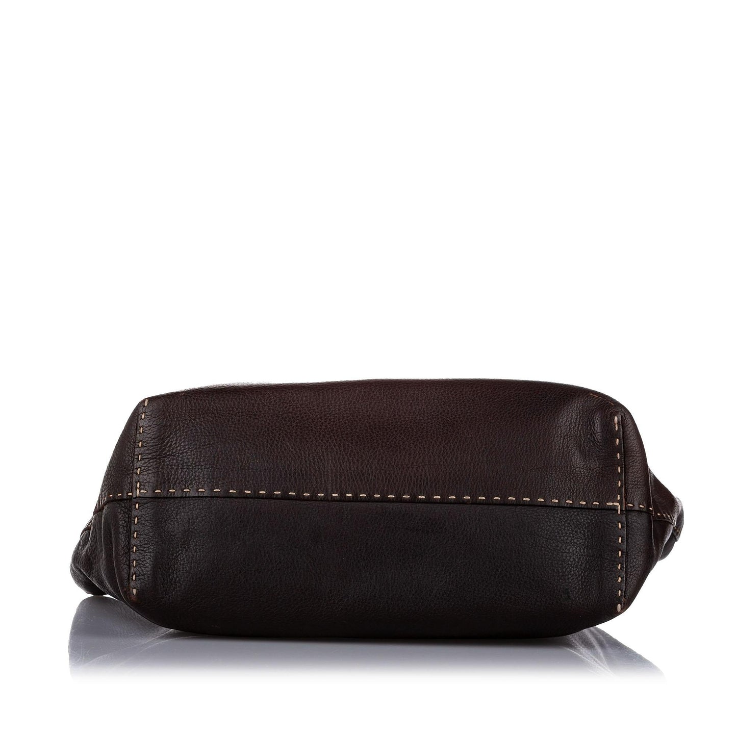 Fendi Selleria Leather Tote Bag (19410)