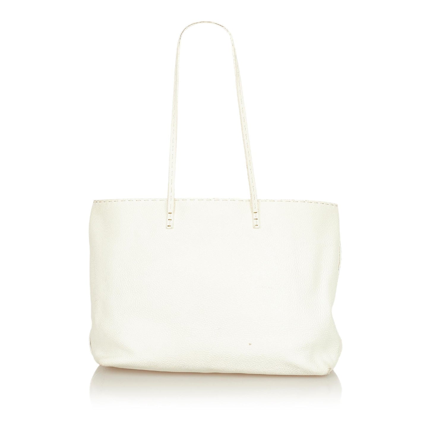 Fendi Selleria Leather Tote Bag (24871)