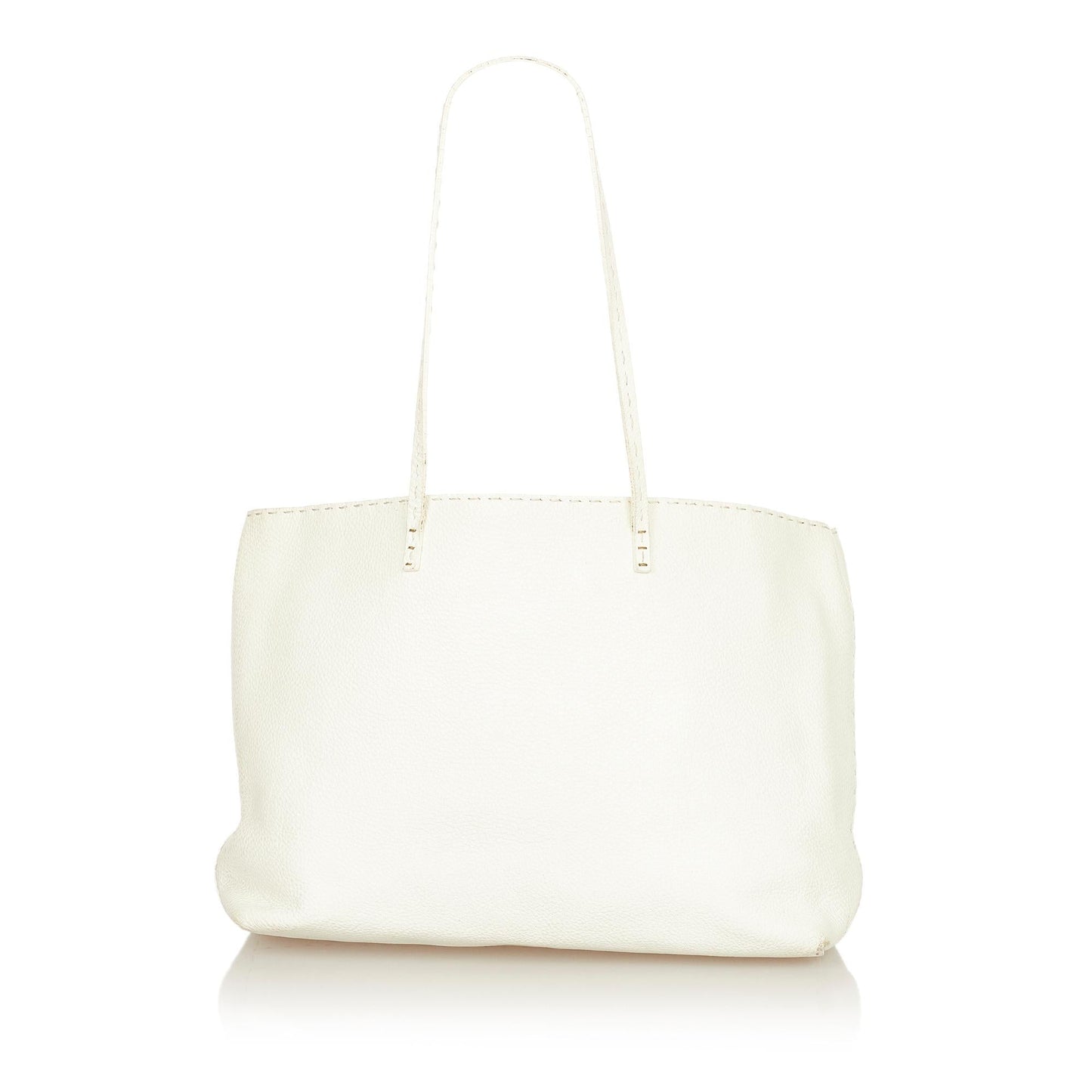Fendi Selleria Leather Tote Bag (24871)