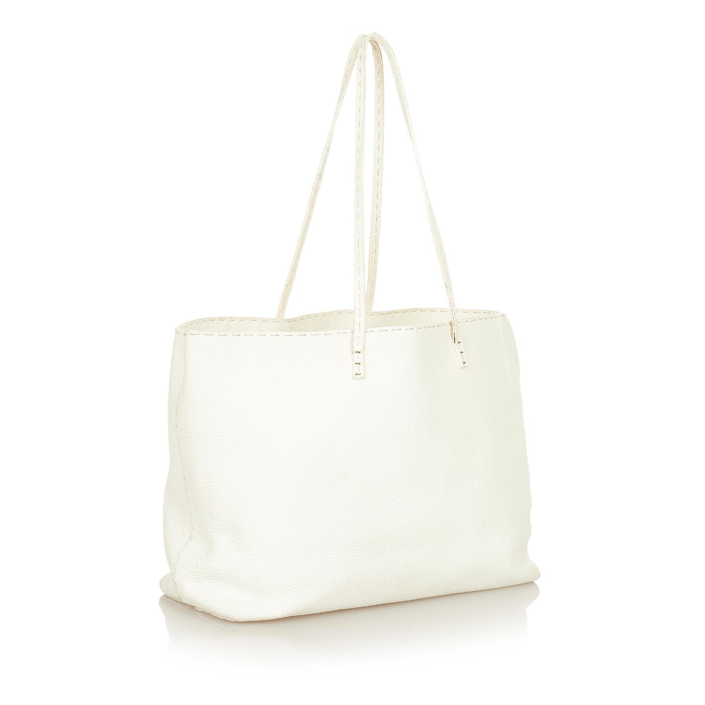 Fendi Selleria Leather Tote Bag (24871)