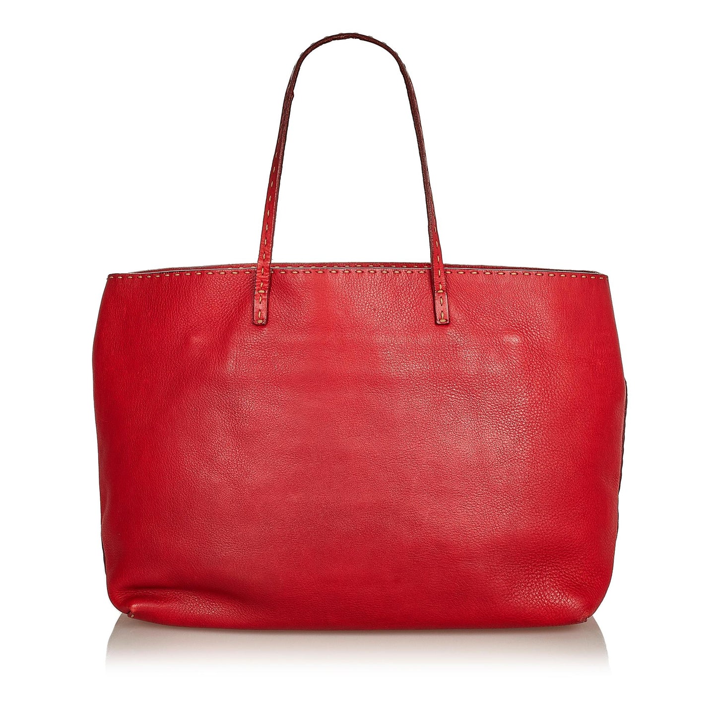 Fendi Selleria Leather Tote Bag (25660)