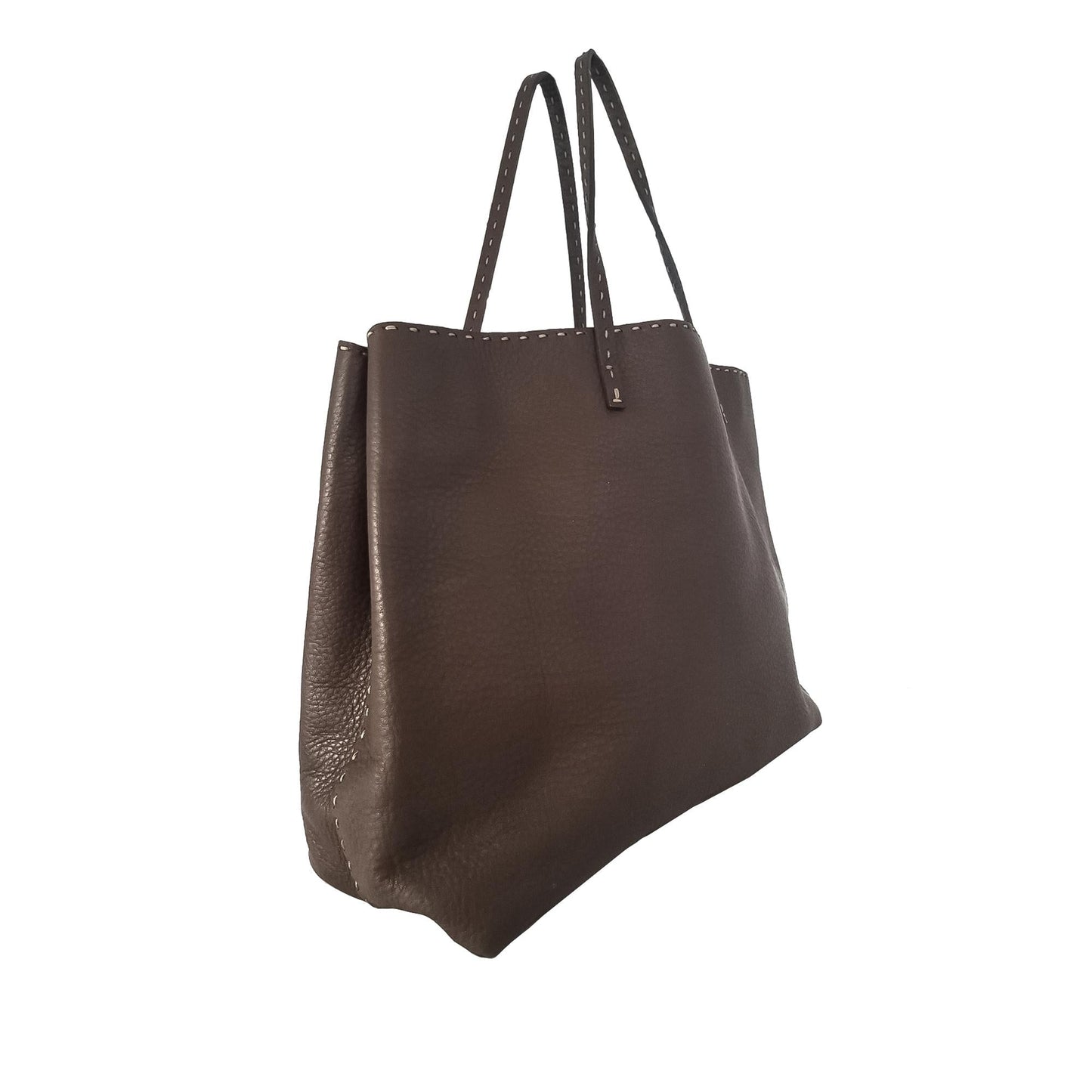Fendi Selleria Leather Tote Bag (28191)