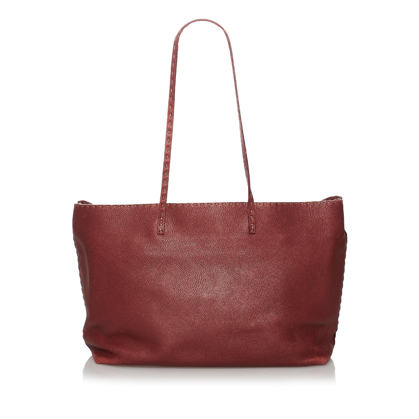 Fendi Selleria Leather Tote Bag (29744)