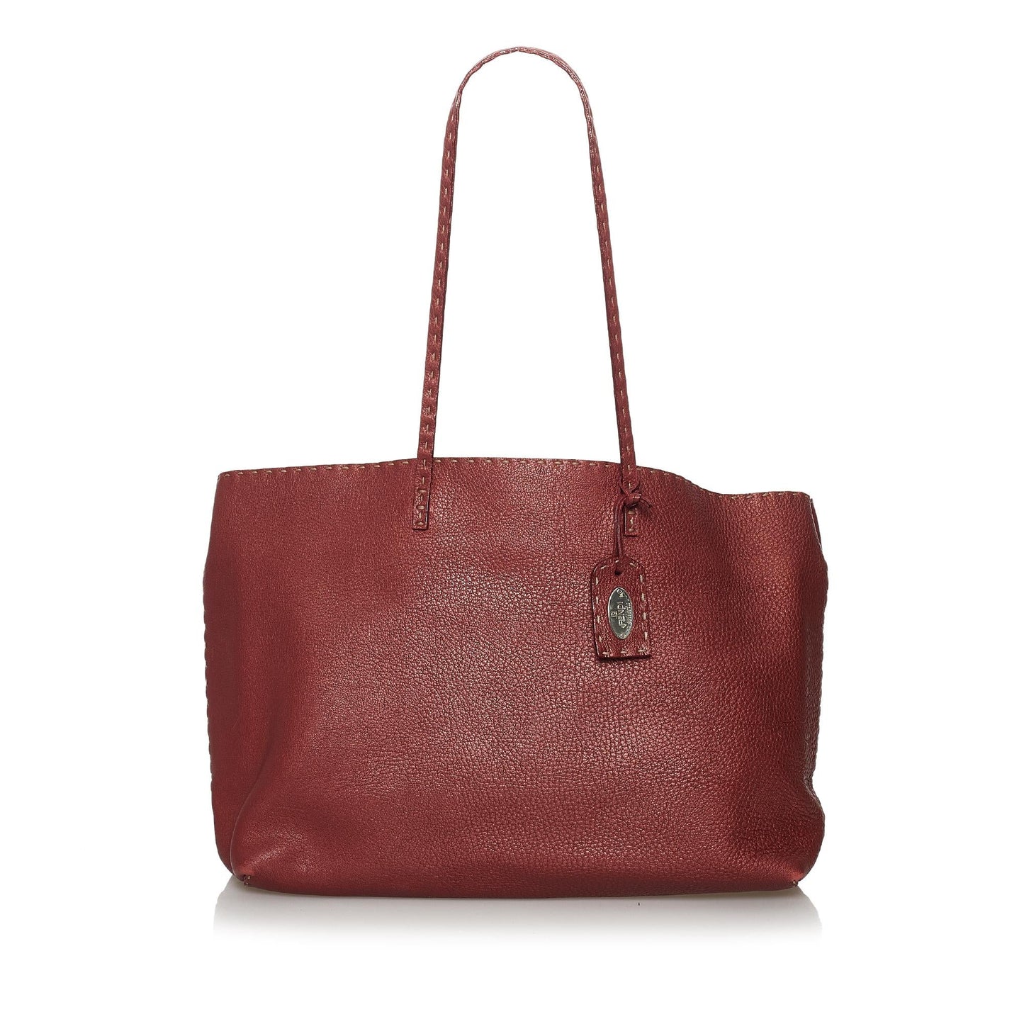 Fendi Selleria Leather Tote Bag (29744)