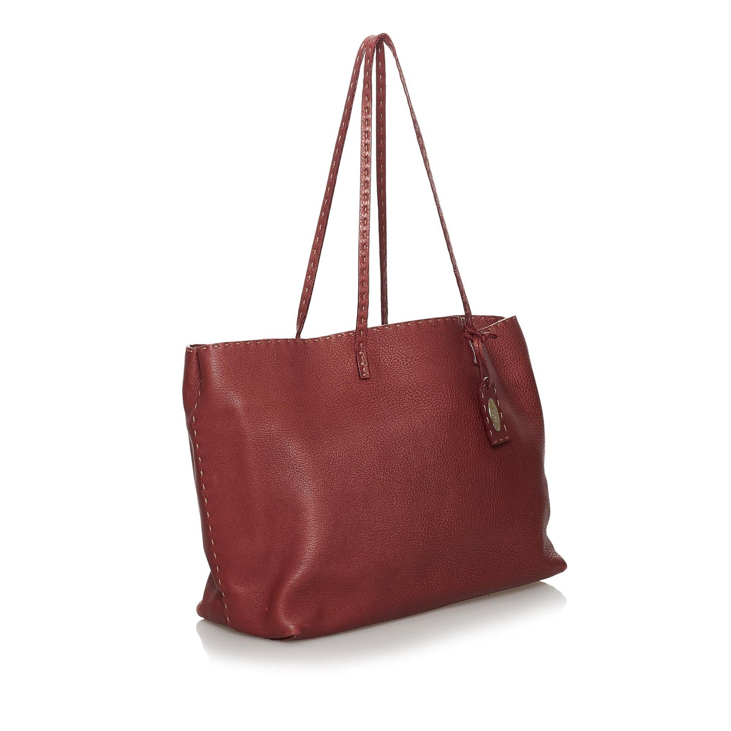 Fendi Selleria Leather Tote Bag (29744)