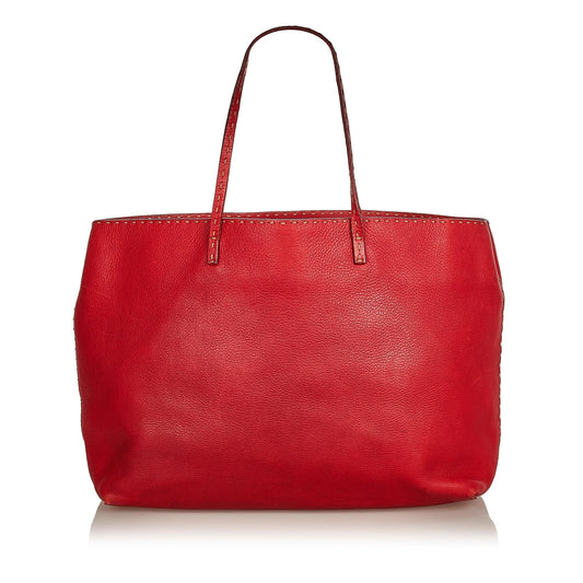 Fendi Selleria Leather Tote Bag (31700)