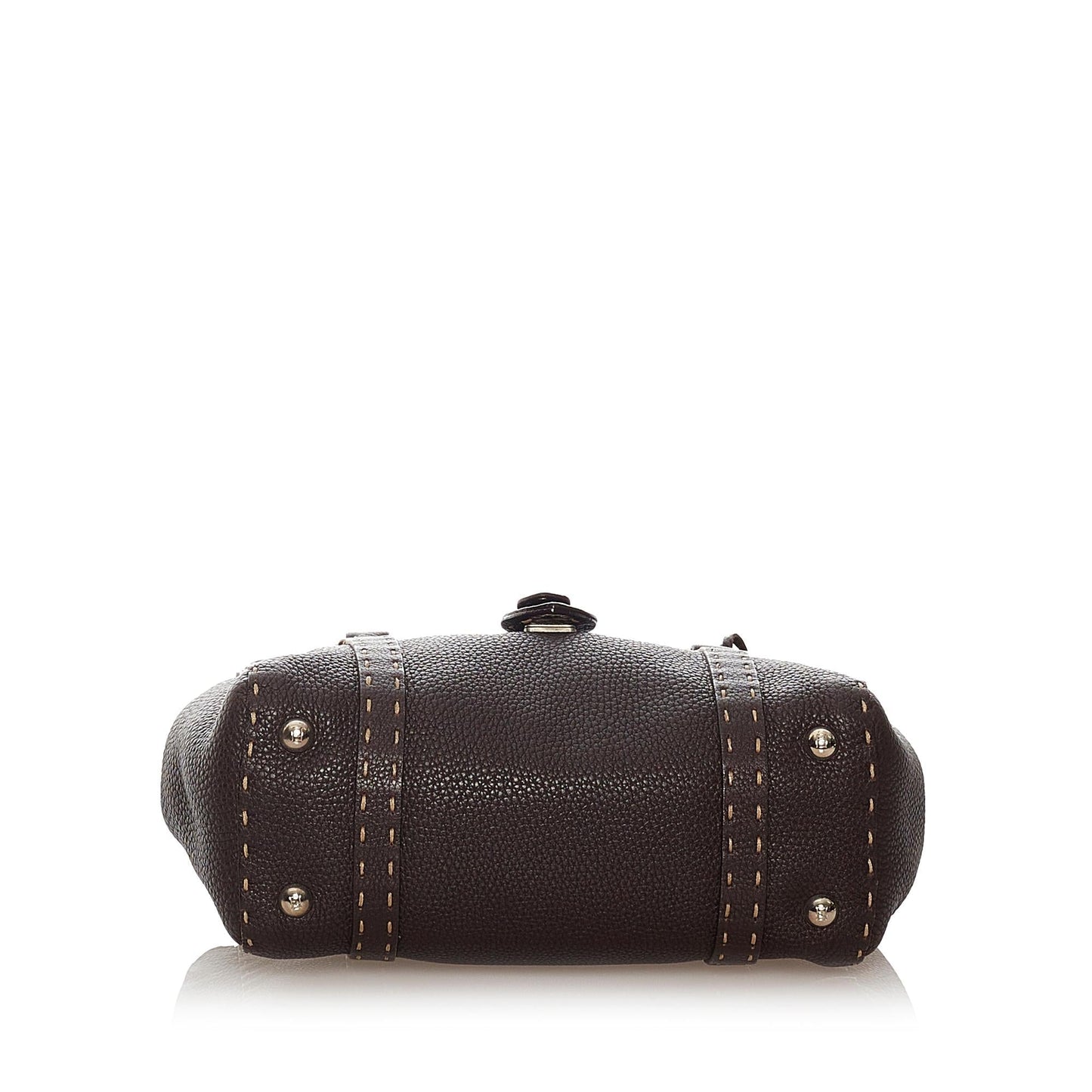 Fendi Selleria Linda Leather Handbag (27466)