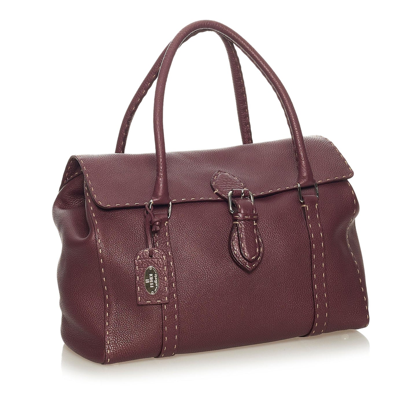 Fendi Selleria Linda Leather Handbag (27779)