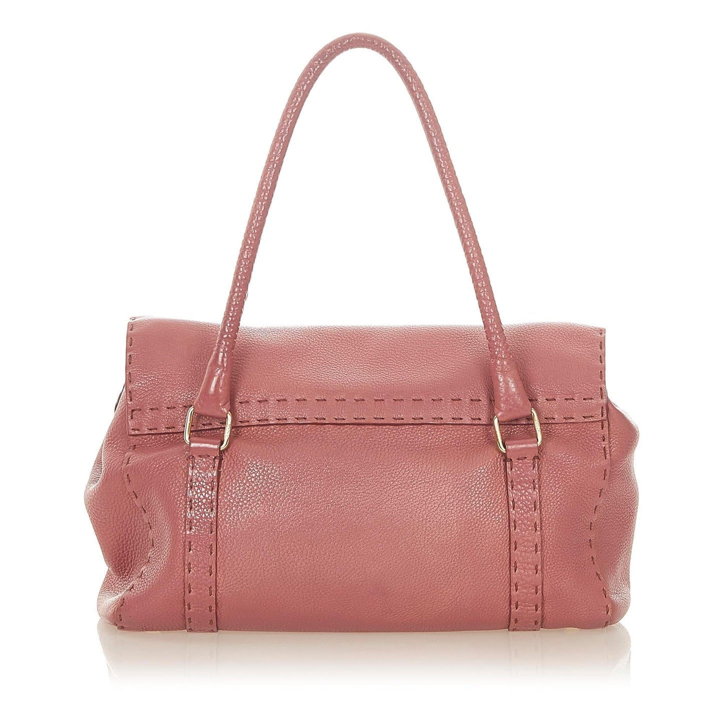 Fendi Selleria Linda Leather Handbag (31685)