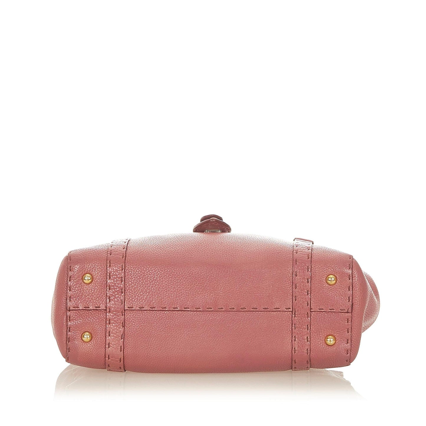 Fendi Selleria Linda Leather Handbag (31685)