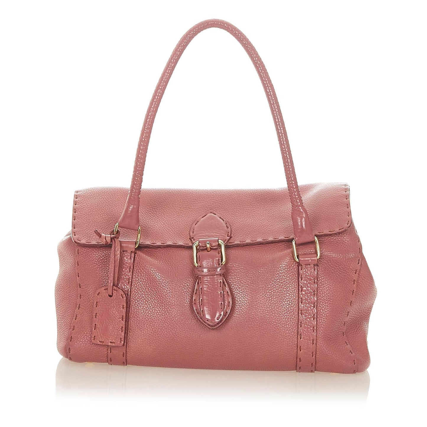Fendi Selleria Linda Leather Handbag (31685)