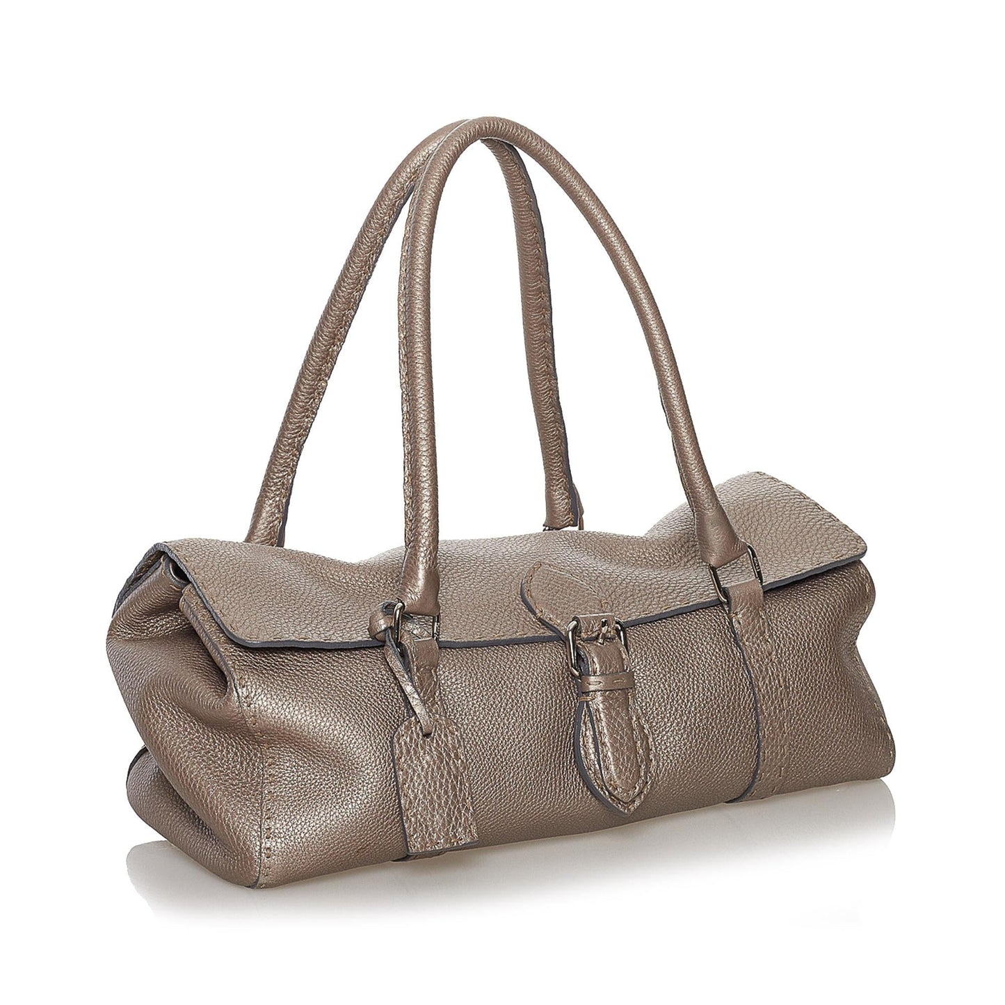 Fendi Selleria Linda Leather Handbag