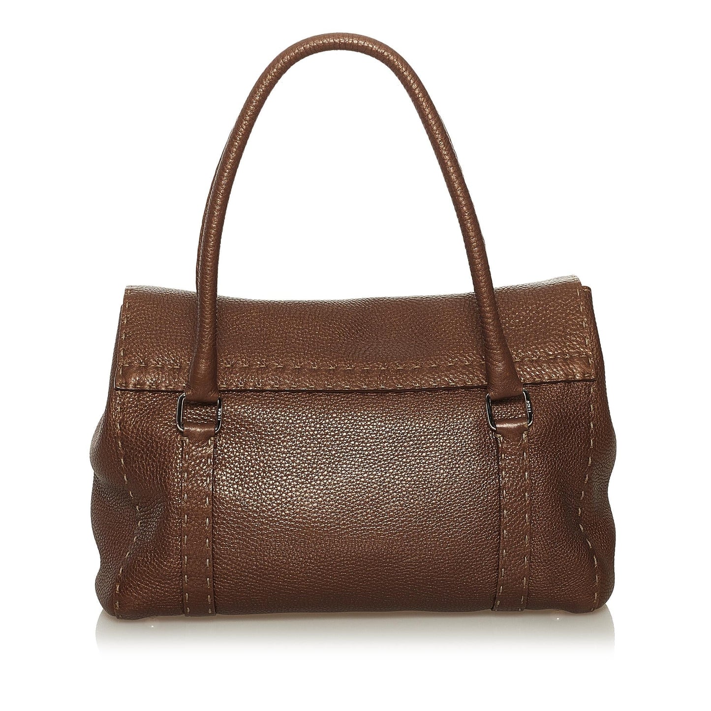 Fendi Selleria Linda Leather Handbag (34866)