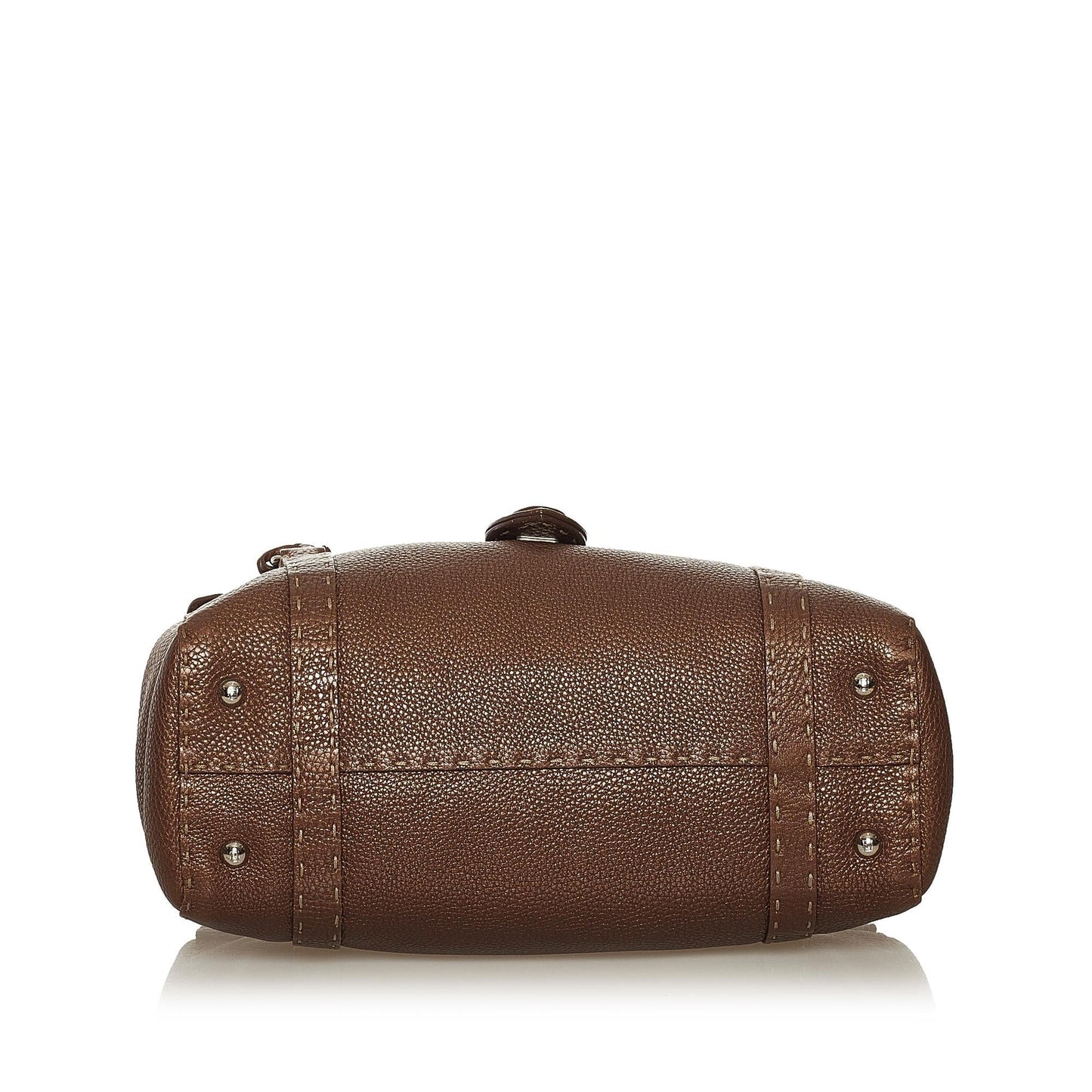 Fendi Selleria Linda Leather Handbag (34866)