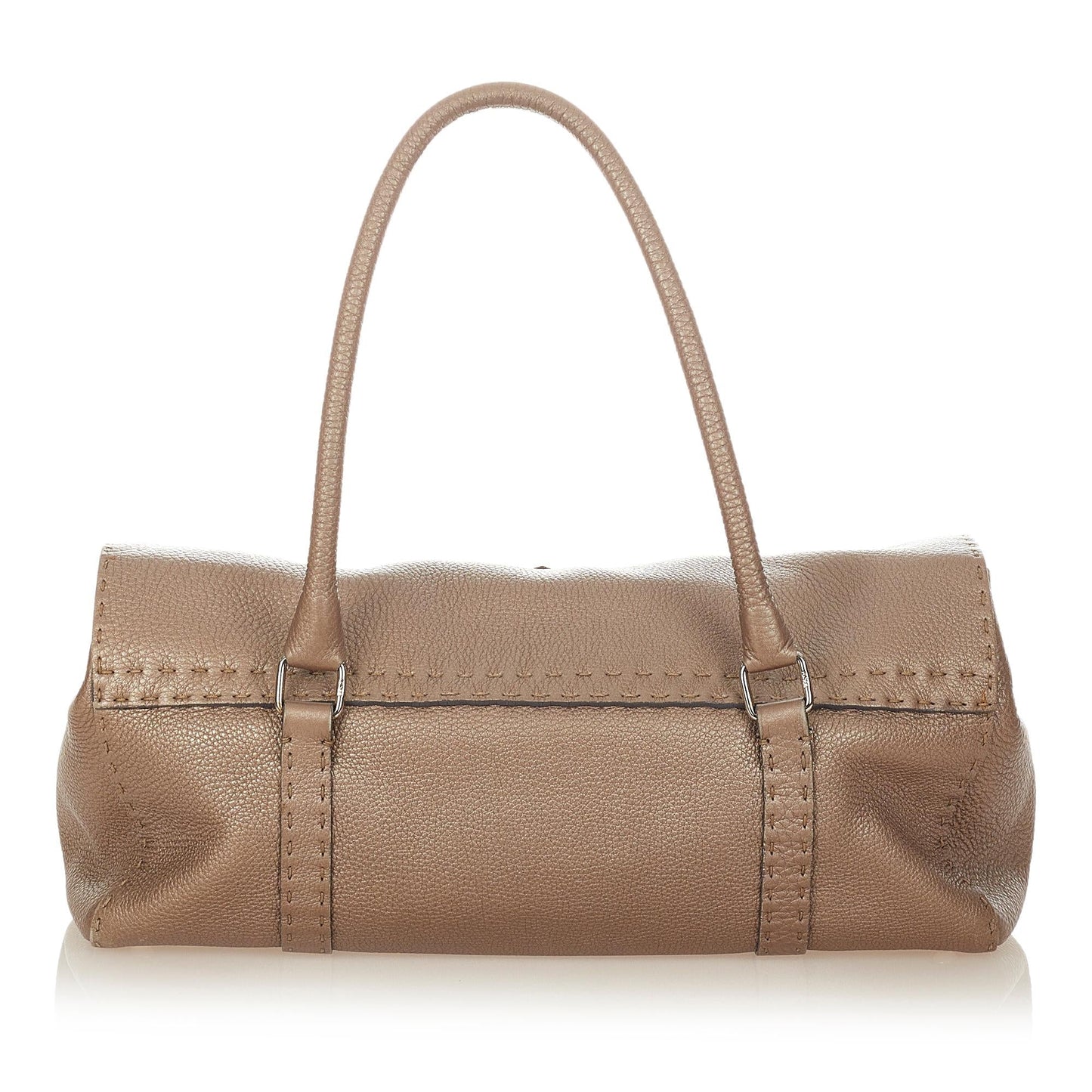 Fendi Selleria Linda Leather Shoulder Bag (26507)