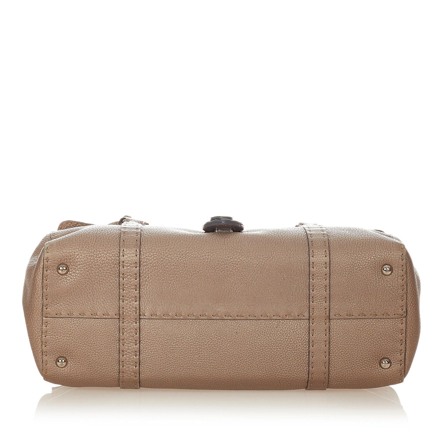 Fendi Selleria Linda Leather Shoulder Bag (26507)