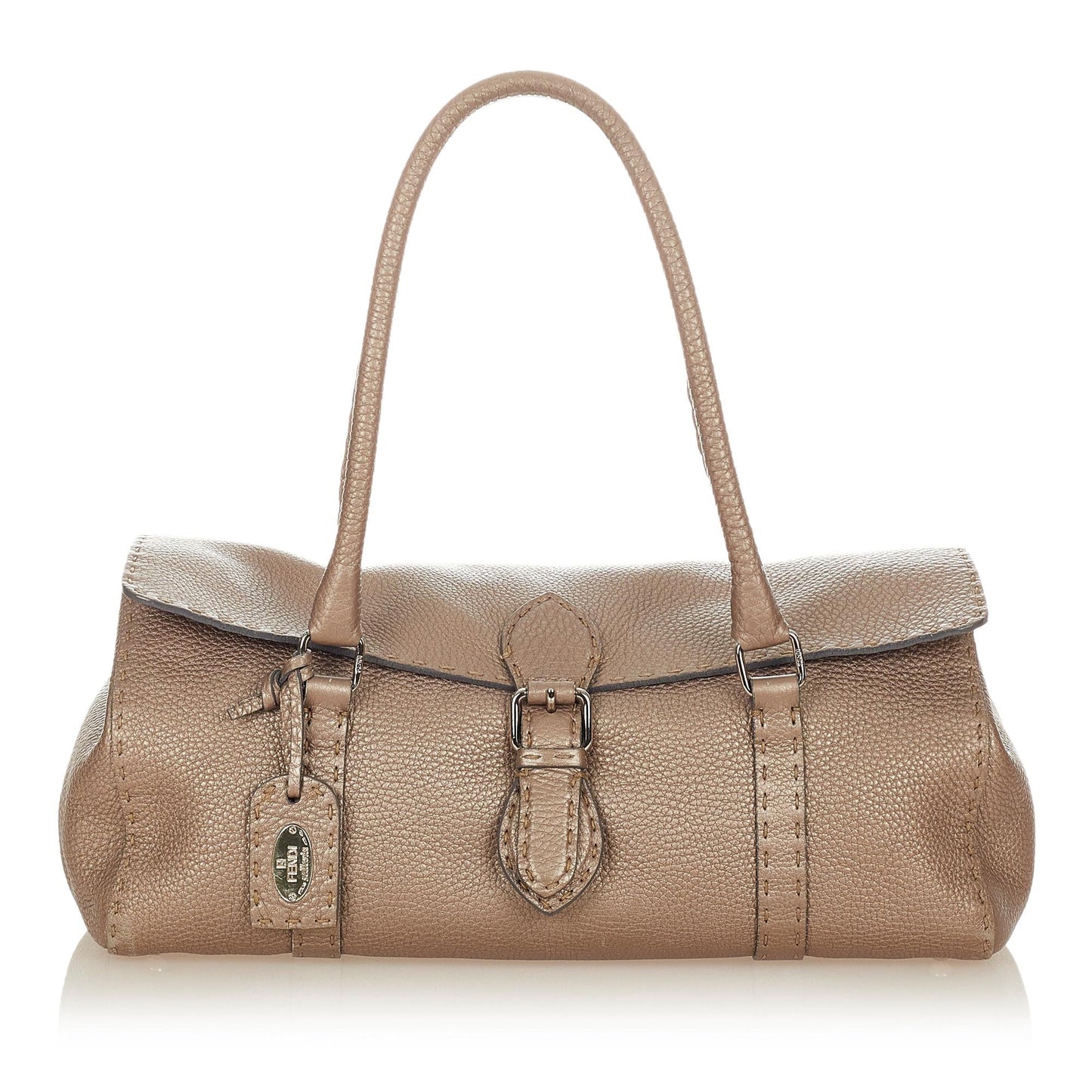 Fendi Selleria Linda Leather Shoulder Bag (26507)