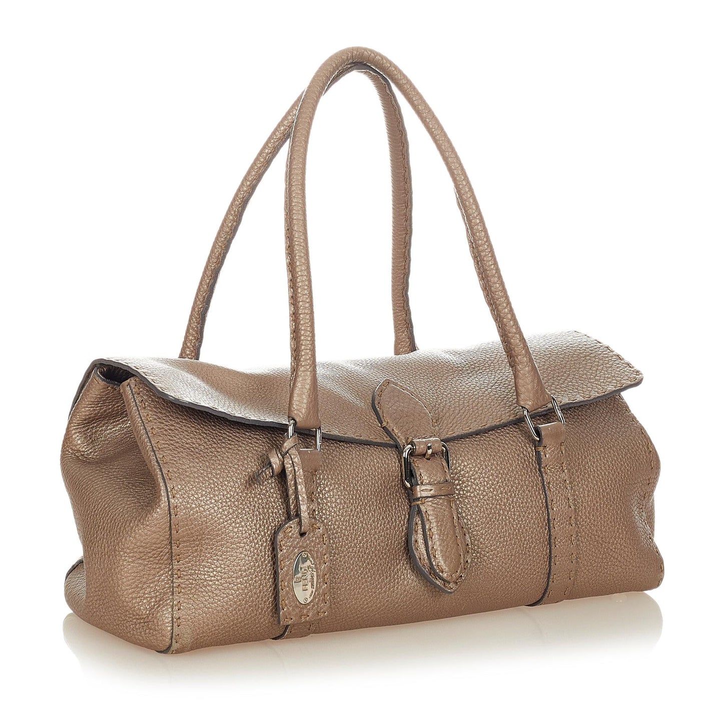 Fendi Selleria Linda Leather Shoulder Bag (26507)