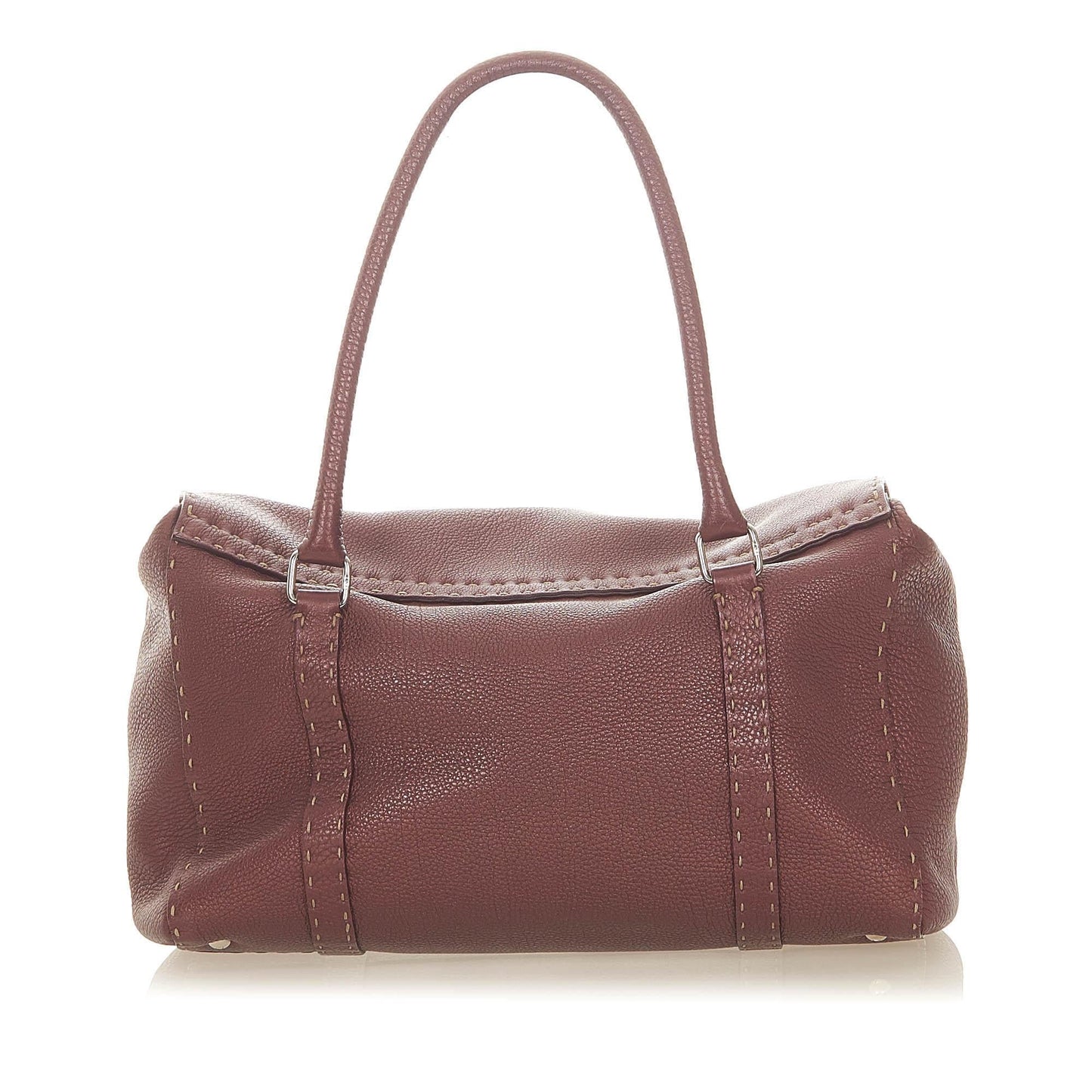Fendi Selleria Linda Leather Shoulder Bag (31687)