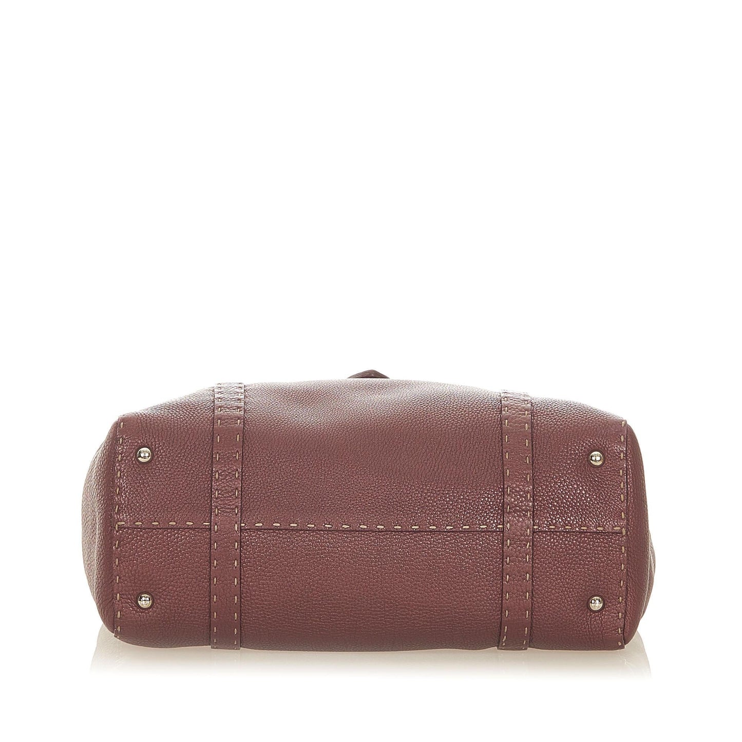 Fendi Selleria Linda Leather Shoulder Bag (31687)