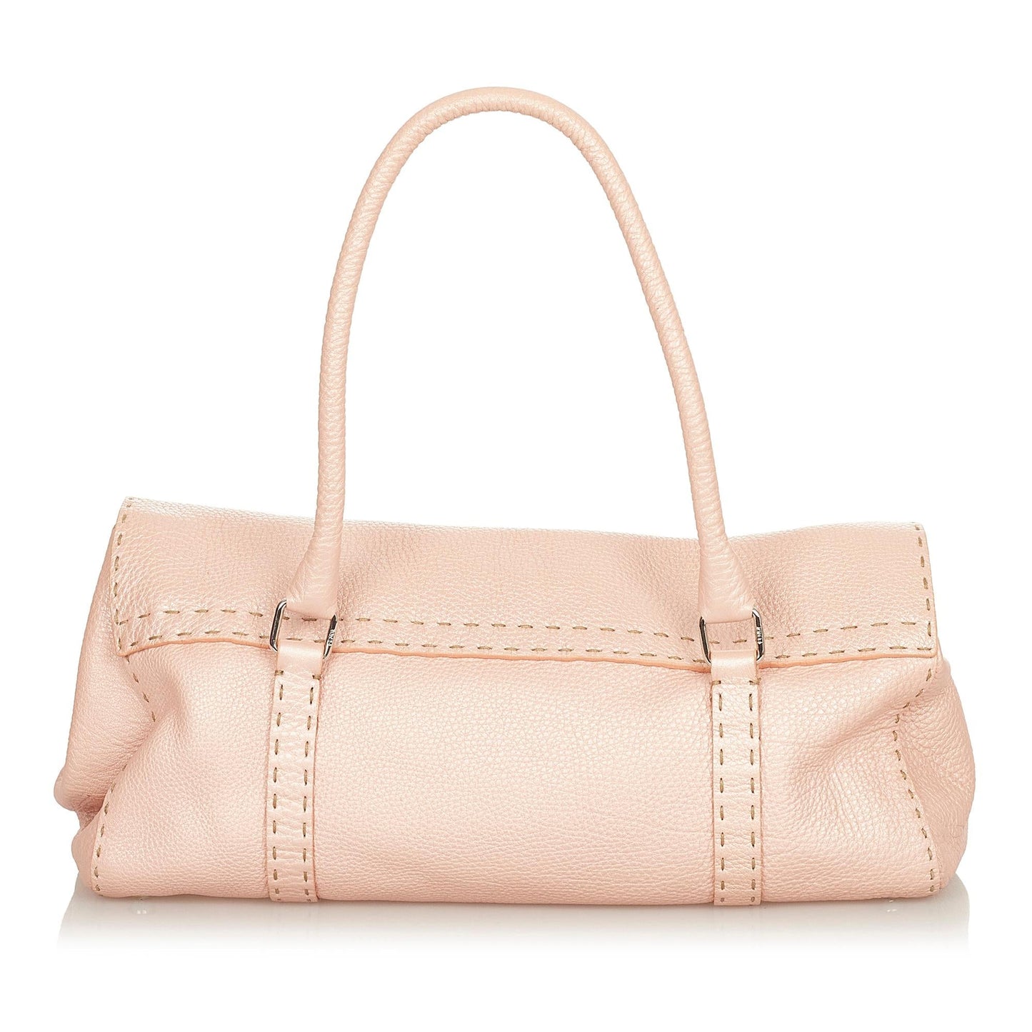 Fendi Selleria Linda Leather Shoulder Bag (31863)