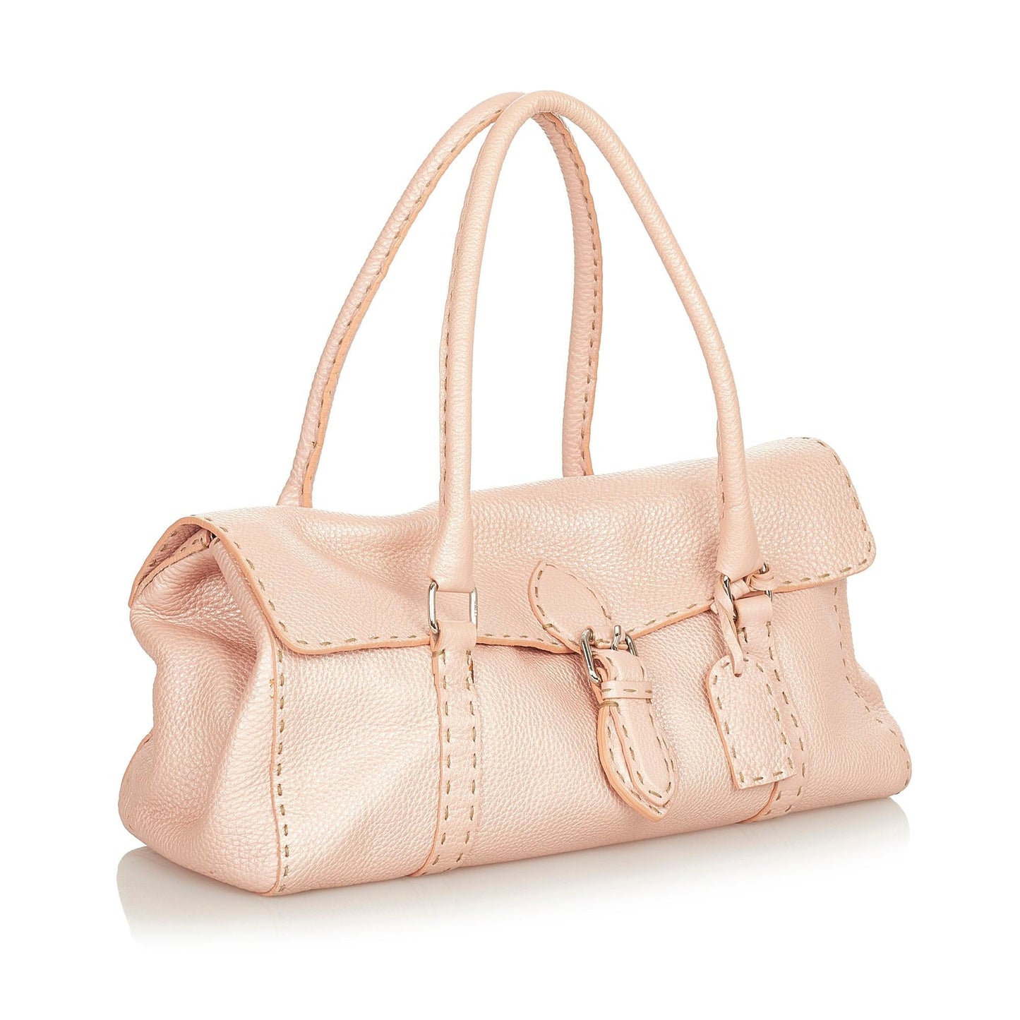 Fendi Selleria Linda Leather Shoulder Bag (31863)
