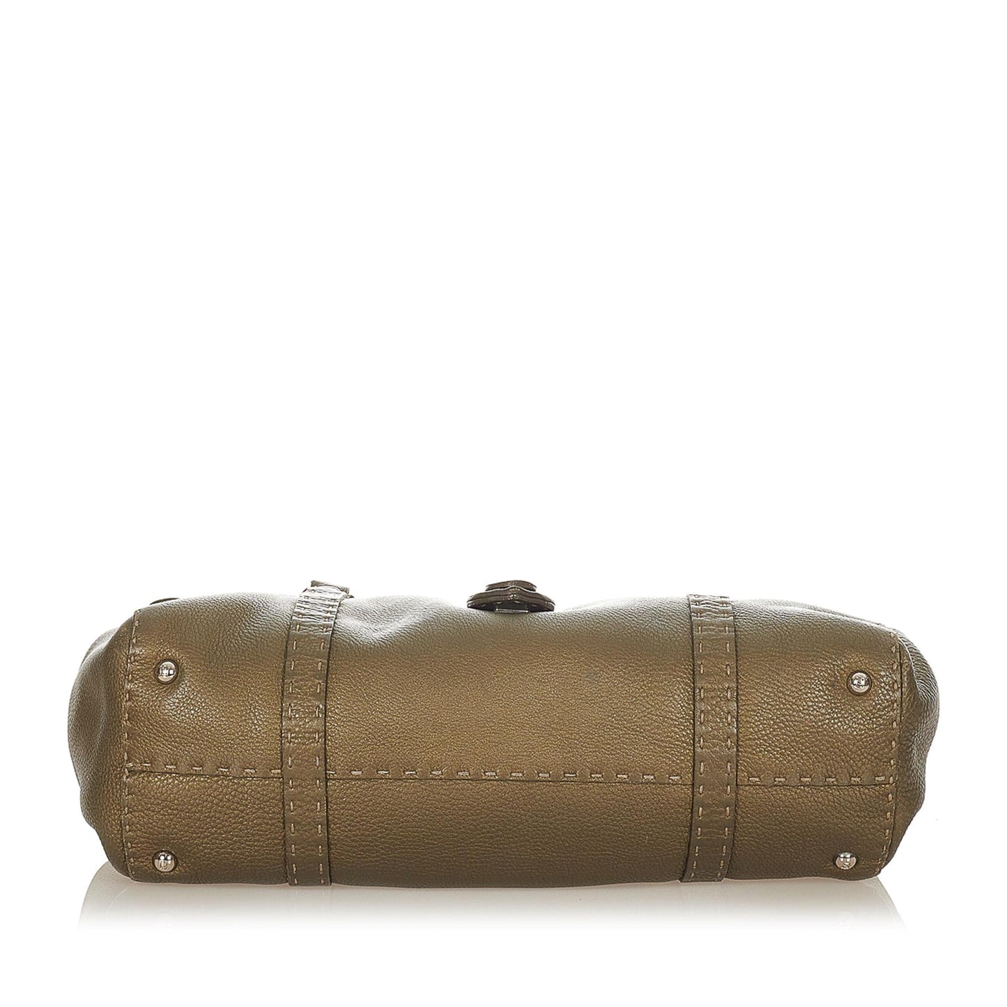 Fendi Selleria Linda Leather Shoulder Bag (31877)