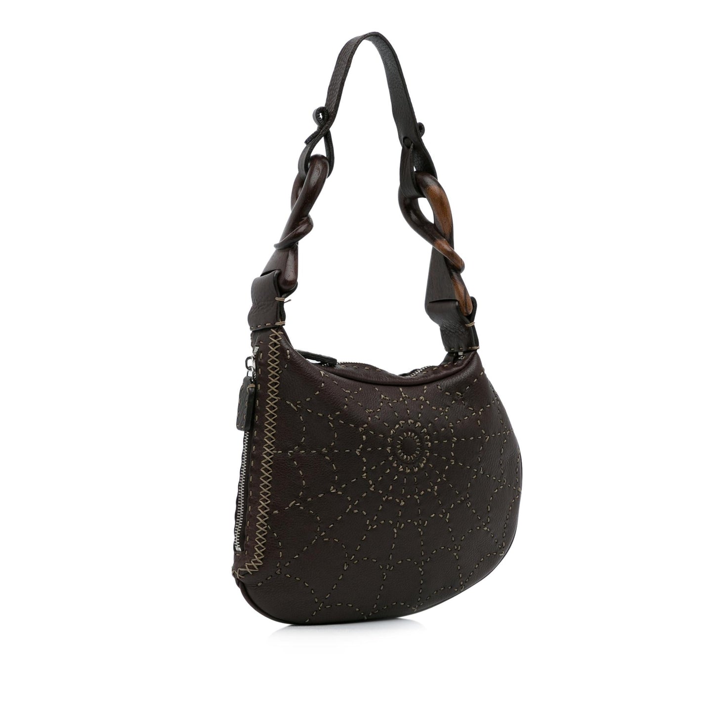 Fendi Selleria Oyster Shoulder Bag (OrkdVq)