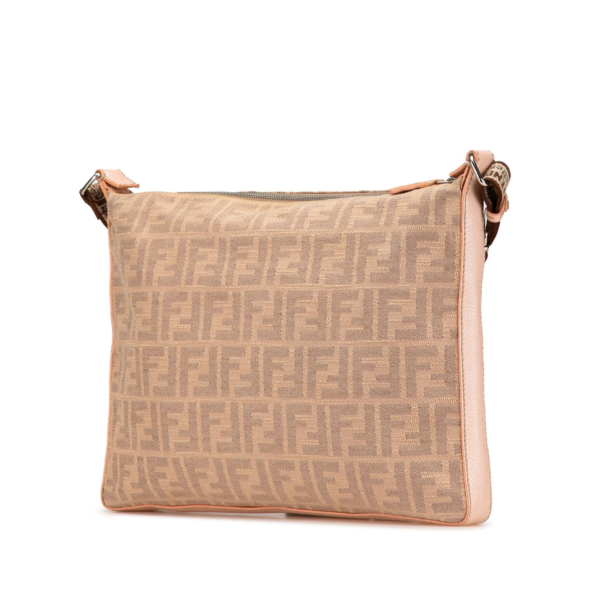 Fendi Selleria Zucca Canvas Crossbody