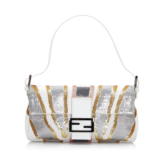 Fendi Sequined Mamma Baguette (6YT2Zg)