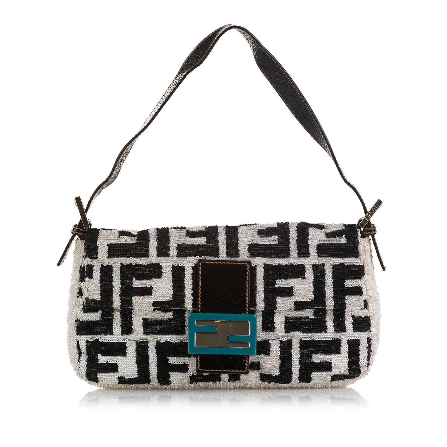 Fendi Sequined Zucca Mamma Baguette (e5CoQR)